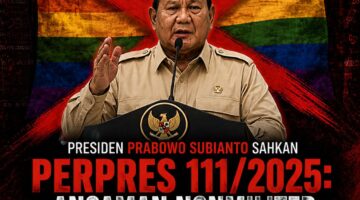 Presiden Prabowo Sahkan Perpres 111/2025, Atur Ancaman Nonmiliter terhadap Ketahanan Negara