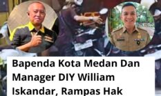 Bapenda Kota Medan Dan Manager DIY William Iskandar Rampas Hak Pejalan Kaki, Buat Kegiatan Parkir Diatas Parit dan Trotoar.
